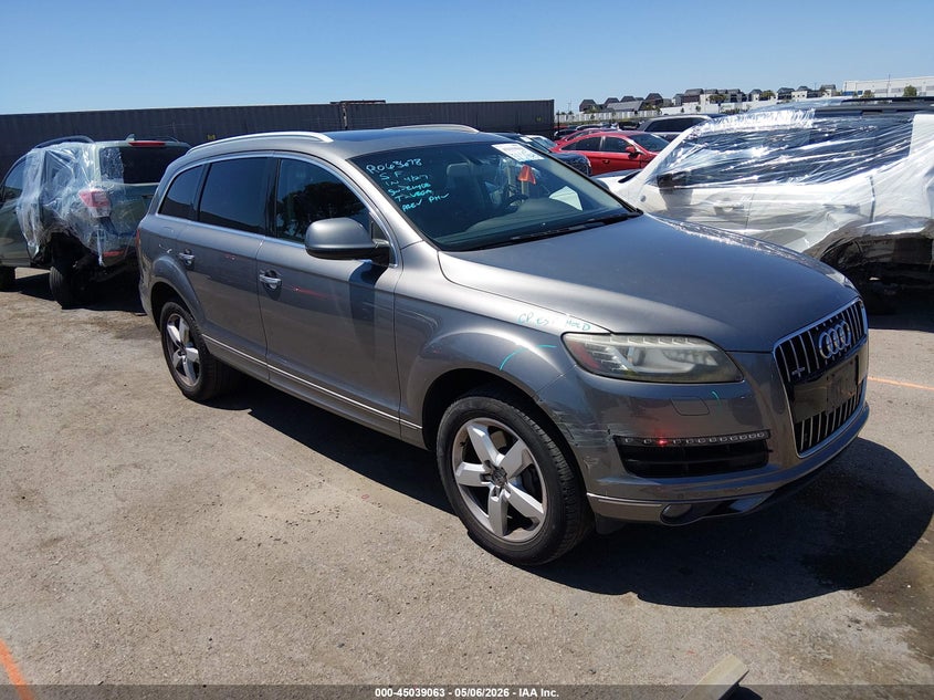 2013 Audi Q7 VIN WA1LMAFE1DD008790 IAAI salvage auction — LEFT SIDE, Salvage (California), sold $2,400 on 2026-07-13 (photo 1)