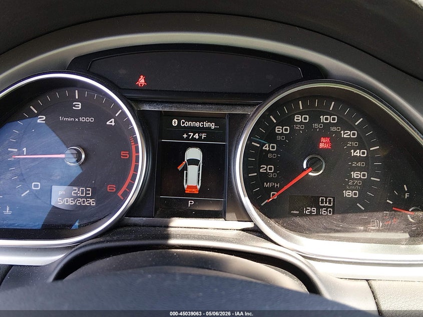 2013 Audi Q7 VIN WA1LMAFE1DD008790 IAAI salvage auction — LEFT SIDE, Salvage (California), sold $2,400 on 2026-07-13 (photo 7)