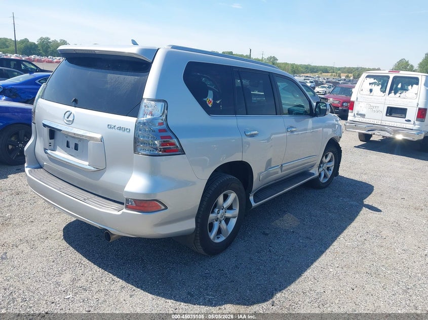 2015 Lexus Gx VIN JTJBM7FX9F5092700 IAAI salvage auction — FRONT END, Salvage - Greater Than 75% (Maryland), sold $12,500 on 2026-07-13 (photo 4)