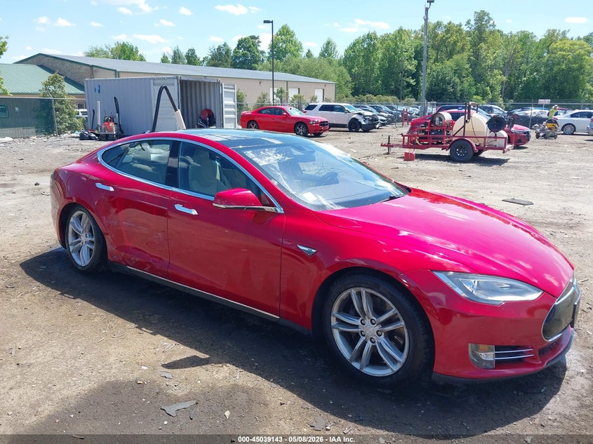 2016 Tesla Model s VIN 5YJSA1E2XGF131440 IAAI salvage auction — RIGHT SIDE, Salvage (Virginia), sold $5,550 on 2026-07-13 (photo 1)