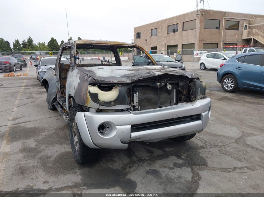 2011 Toyota Tacoma VIN 5TFTX4GN6BX005117 IAAI salvage auction — BURN, Non-Repairable (California), sold $425 on 2026-07-13 (photo 6)