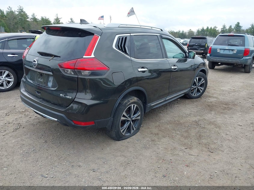 2017 Nissan Rogue VIN 5N1AT2MV0HC755474 IAAI salvage auction — LEFT FRONT, Salvage (Massachusetts), sold $1,300 on 2026-07-18 (photo 4)