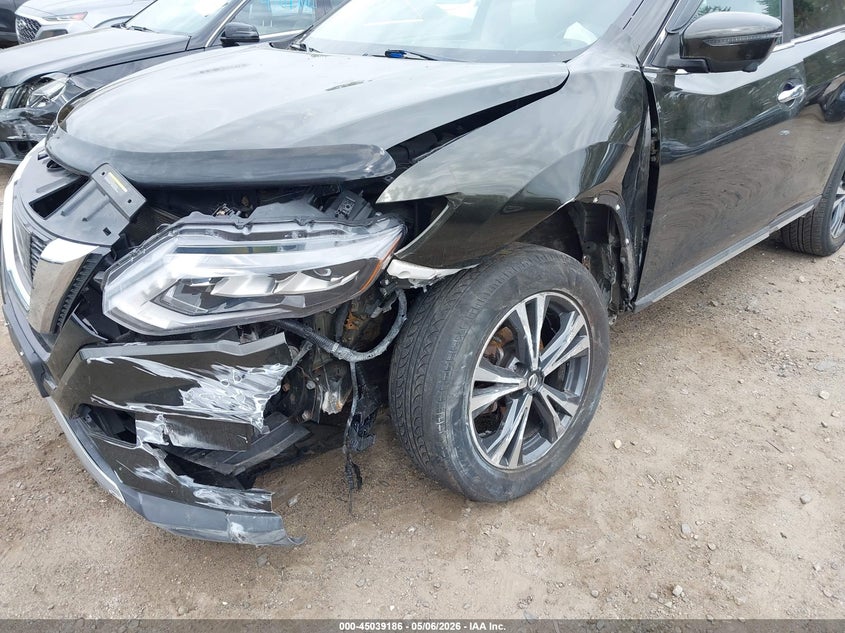 2017 Nissan Rogue VIN 5N1AT2MV0HC755474 IAAI salvage auction — LEFT FRONT, Salvage (Massachusetts), sold $1,300 on 2026-07-18 (photo 6)
