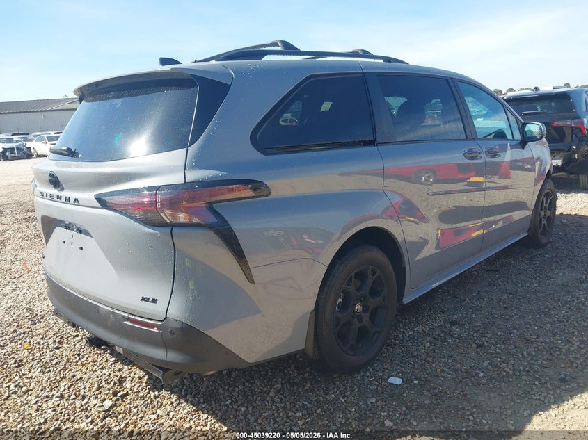 2025 Toyota Sienna VIN 5TDCSKFC4SS155204 IAAI salvage auction — Front End, Salvage, sold $14,900 on 2026-09-15 (photo 4)