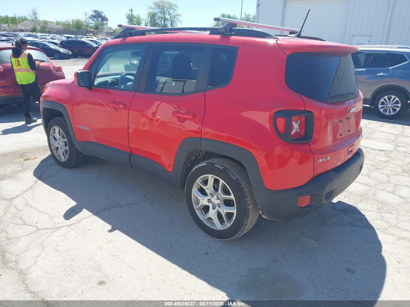 2018 Jeep Renegade VIN ZACCJBBB9JPJ07707 IAAI salvage auction — RIGHT FRONT, Salvage (Illinois), sold $950 on 2026-07-28 (photo 3)