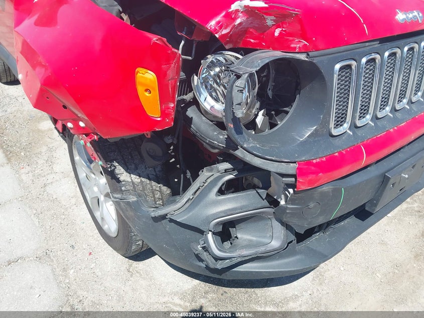 2018 Jeep Renegade VIN ZACCJBBB9JPJ07707 IAAI salvage auction — RIGHT FRONT, Salvage (Illinois), sold $950 on 2026-07-28 (photo 6)