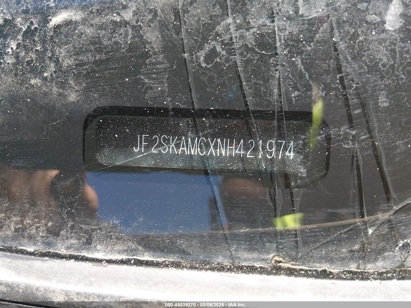 2022 Subaru Forester VIN JF2SKAMCXNH421974 IAAI salvage auction — ROLLOVER, Salvage (Montana), sold $275 on 2026-07-08 (photo 9)