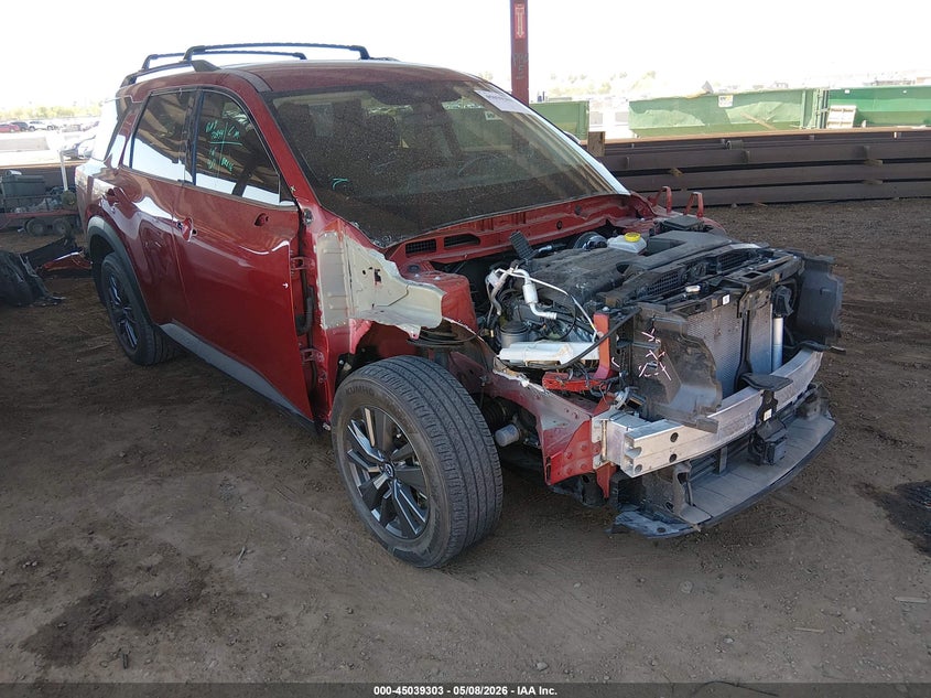 2022 Nissan Pathfinder VIN 5N1DR3BA0NC243758 — IAAI salvage auction photo