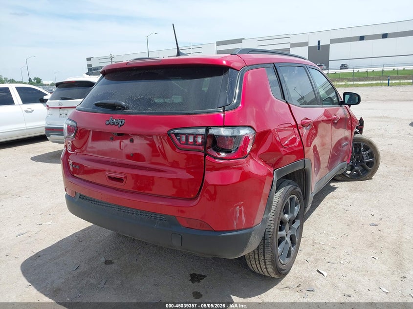 2026 Jeep Compass VIN 3C4NJDBNXTT163099 IAAI salvage auction — RIGHT FRONT, Original (Texas), sold $5,900 on 2026-07-17 (photo 4)
