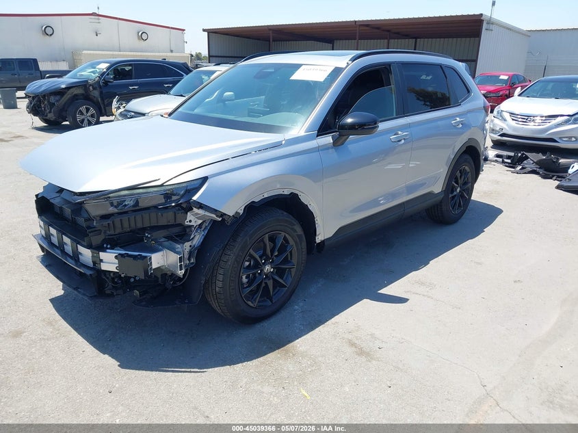 2026 Honda Cr-v VIN 7FARS6H86TE072653 IAAI salvage auction — RIGHT SIDE, Salvage (California), sold $18,500 on 2026-07-13 (photo 2)