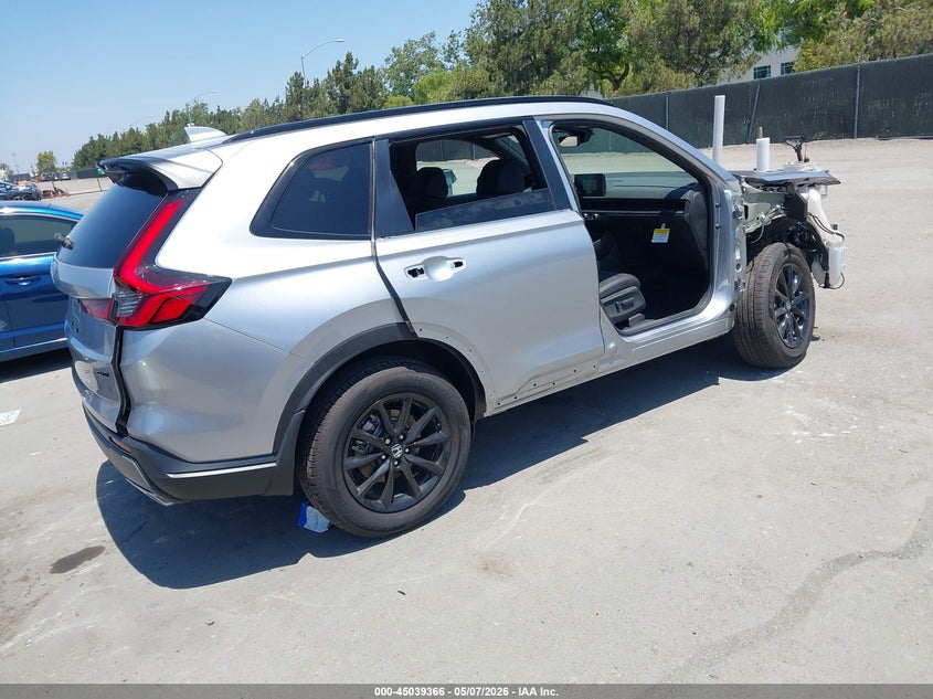 2026 Honda Cr-v VIN 7FARS6H86TE072653 IAAI salvage auction — RIGHT SIDE, Salvage (California), sold $18,500 on 2026-07-13 (photo 4)