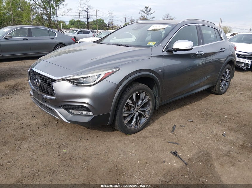 2017 Infiniti Qx30 VIN SJKCH5CR5HA024763 IAAI salvage auction — RIGHT SIDE, Salvage Title, sold $2,950 on 2026-07-29 (photo 2)