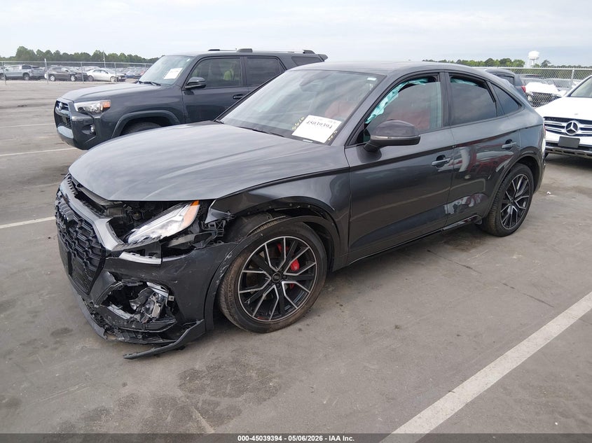 2023 Audi Sq5 sportback VIN WA124AFY6P2160425 IAAI salvage auction — FRONT END, Salvage Title, sold $15,500 on 2026-09-17 (photo 2)
