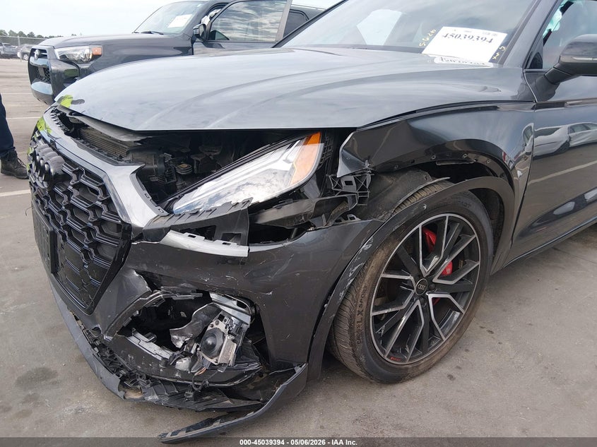 2023 Audi Sq5 sportback VIN WA124AFY6P2160425 IAAI salvage auction — FRONT END, Salvage Title, sold $15,500 on 2026-09-17 (photo 6)