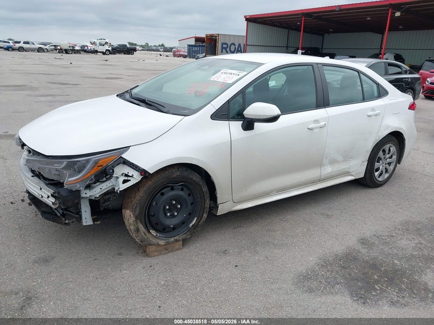 2023 Toyota Corolla VIN 5YFB4MDE1PP072285 IAAI salvage auction — FRONT END, Original (Texas), sold $6,550 on 2026-07-09 (photo 2)