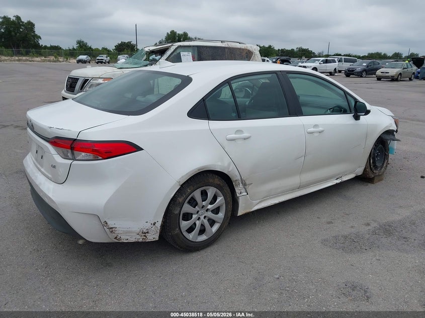 2023 Toyota Corolla VIN 5YFB4MDE1PP072285 IAAI salvage auction — FRONT END, Original (Texas), sold $6,550 on 2026-07-09 (photo 4)