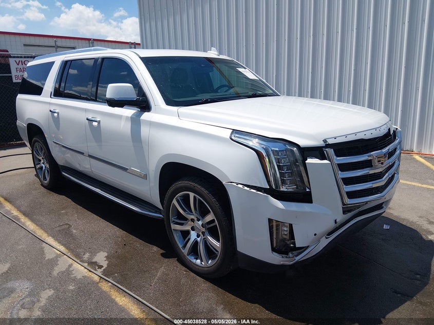2016 Cadillac Escalade VIN 1GYS4HKJ9GR157060 IAAI salvage auction — FRONT END, Salvage (South Carolina), sold $3,400 on 2026-07-25 (photo 1)