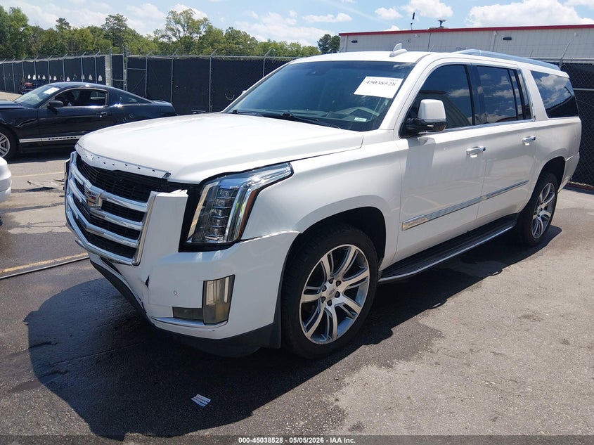 2016 Cadillac Escalade VIN 1GYS4HKJ9GR157060 IAAI salvage auction — FRONT END, Salvage (South Carolina), sold $3,400 on 2026-07-25 (photo 2)