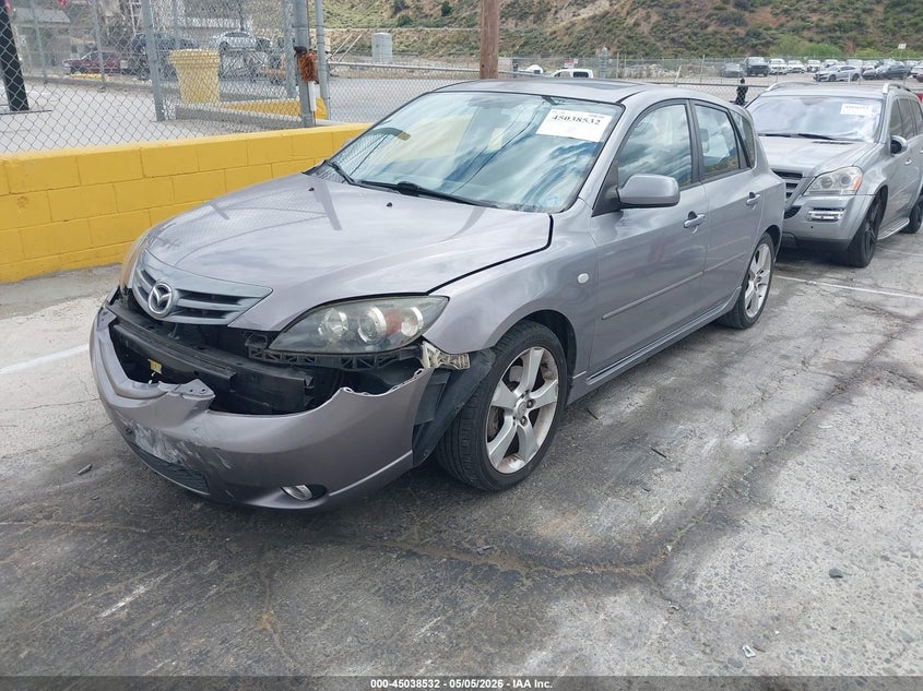 2004 Mazda 3 VIN JM1BK143541112502 IAAI salvage auction — FRONT END, Salvage (California), sold $850 on 2026-07-08 (photo 2)