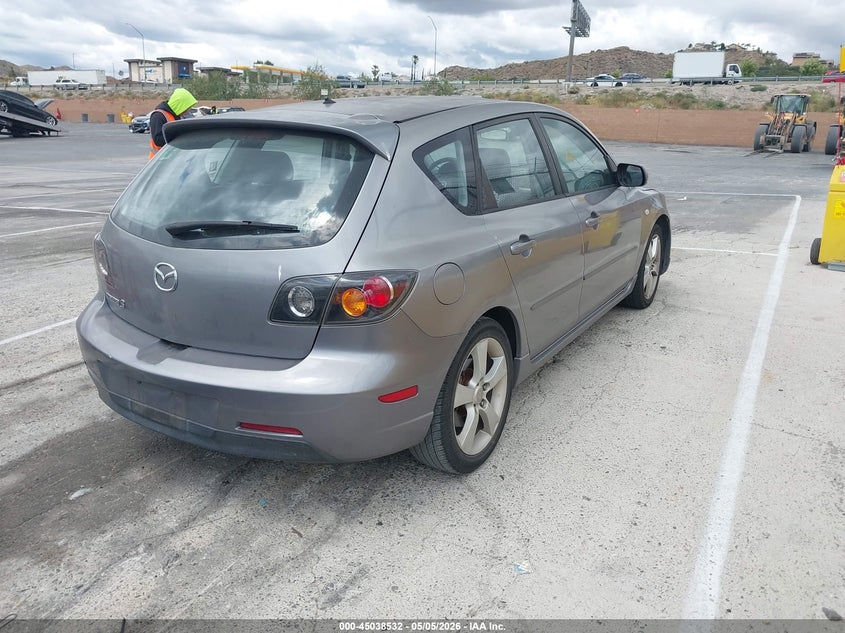 2004 Mazda 3 VIN JM1BK143541112502 IAAI salvage auction — FRONT END, Salvage (California), sold $850 on 2026-07-08 (photo 4)