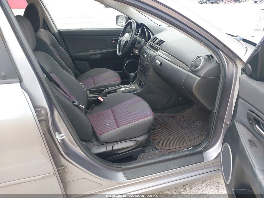 2004 Mazda 3 VIN JM1BK143541112502 IAAI salvage auction — FRONT END, Salvage (California), sold $850 on 2026-07-08 (photo 5)