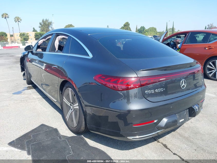 2023 Mercedes-benz Eqs VIN W1KCG2DB7PA035208 IAAI salvage auction — LEFT FRONT, Salvage Title, sold $16,800 on 2026-08-20 (photo 3)