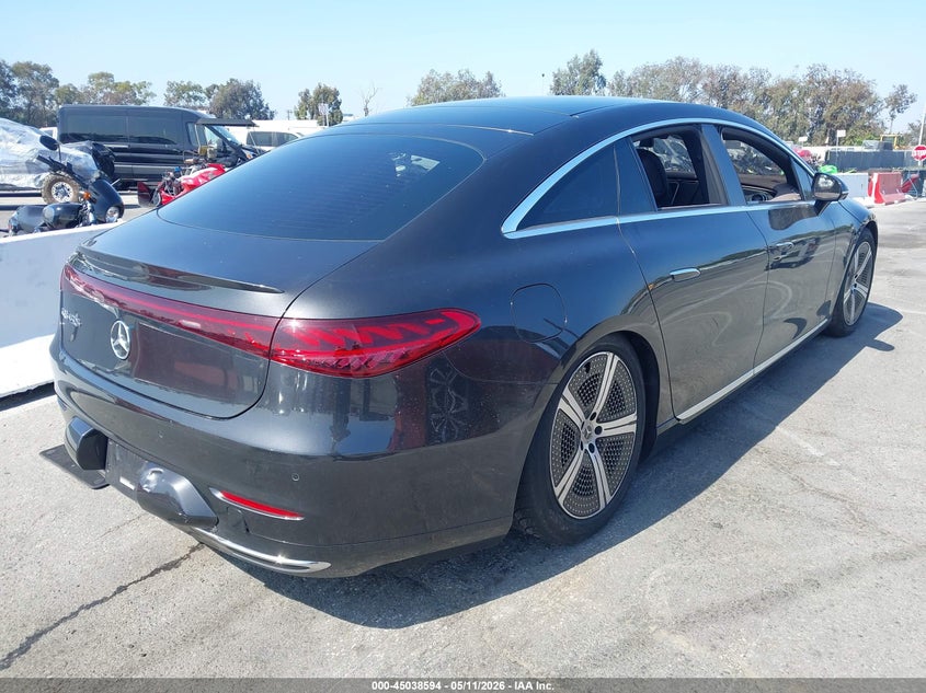 2023 Mercedes-benz Eqs VIN W1KCG2DB7PA035208 IAAI salvage auction — LEFT FRONT, Salvage Title, sold $16,800 on 2026-08-20 (photo 4)