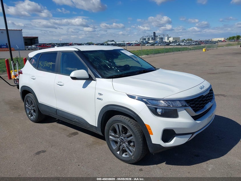 2022 Kia Seltos VIN KNDEPCAA3N7333205 IAAI salvage auction — HAIL, Salvage (Minnesota), sold $7,700 on 2026-07-20 (photo 1)
