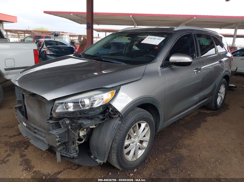 2016 Kia Sorento VIN 5XYPG4A35GG158008 IAAI salvage auction — UNKNOWN, Salvage (Arizona), sold $2,800 on 2026-07-07 (photo 2)