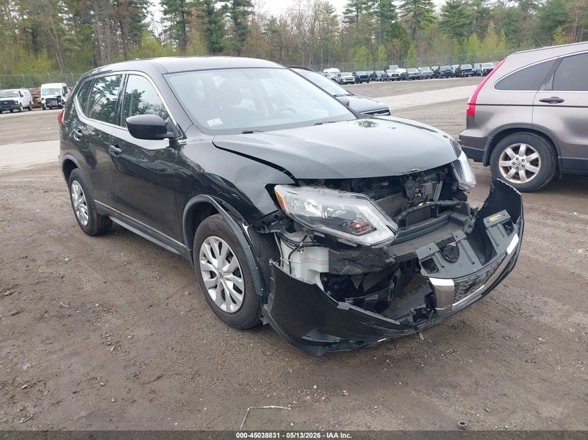 2018 Nissan Rogue VIN KNMAT2MV5JP585941 IAAI salvage auction — FRONT END, Salvage (Massachusetts), sold $2,350 on 2026-07-10 (photo 1)