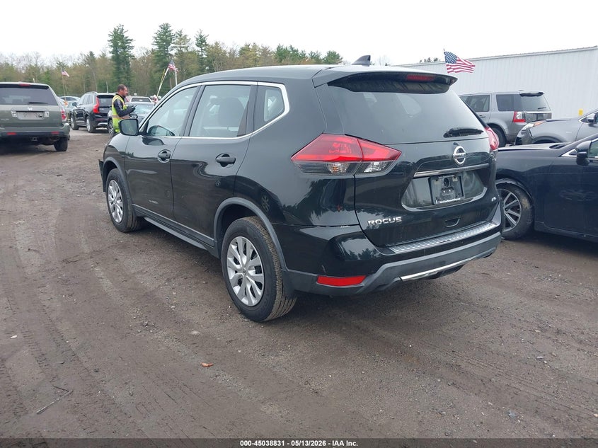 2018 Nissan Rogue VIN KNMAT2MV5JP585941 IAAI salvage auction — FRONT END, Salvage (Massachusetts), sold $2,350 on 2026-07-10 (photo 3)