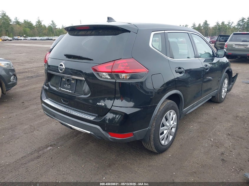 2018 Nissan Rogue VIN KNMAT2MV5JP585941 IAAI salvage auction — FRONT END, Salvage (Massachusetts), sold $2,350 on 2026-07-10 (photo 4)