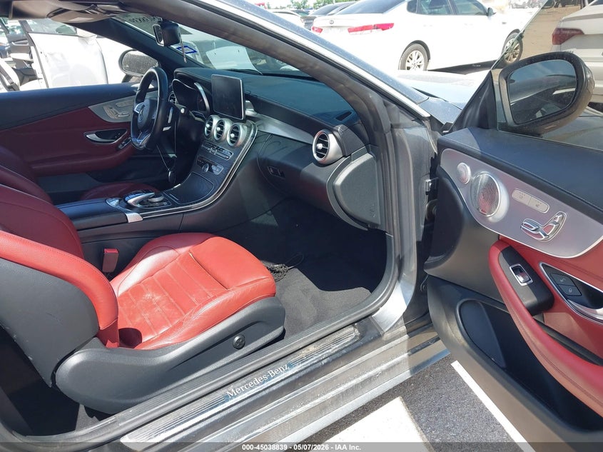 2017 Mercedes-benz C-klasse VIN WDDWK4JB0HF420576 IAAI salvage auction — FRONT END, Salvage (Texas), sold $6,650 on 2026-08-18 (photo 5)