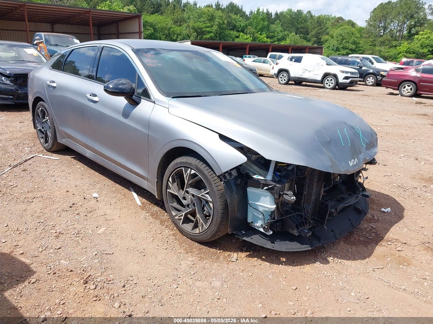 2026 Kia K5 VIN KNAG64J78T5413725 IAAI salvage auction — FRONT END, Salvage (Alabama), sold $8,625 on 2026-07-15 (photo 1)