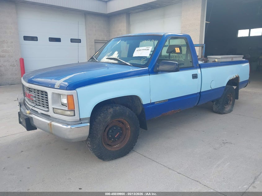 1996 Gmc SIERRA VIN 1GTGC24J2TE551932 IAAI salvage auction — BIO HAZARD, Clear-Endorsement (Wisconsin), sold $400 on 2026-07-09 (photo 2)