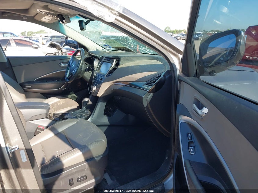 2017 Hyundai Santa fe VIN 5XYZW4LA5HG401678 IAAI salvage auction — HAIL, Original (Texas), sold $1,700 on 2026-07-28 (photo 5)