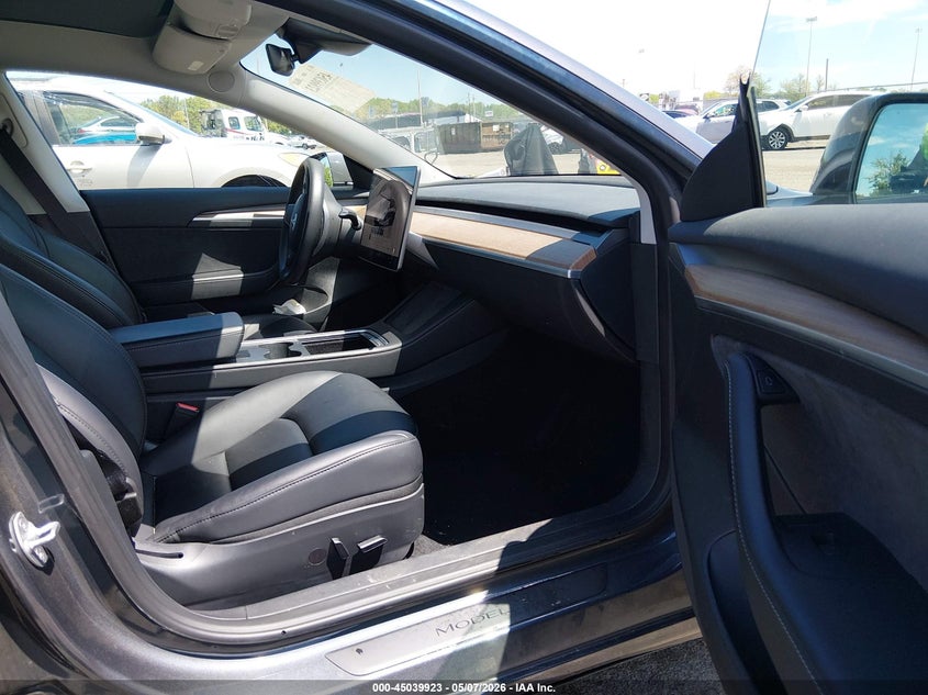 2023 Tesla Model 3 VIN 5YJ3E1EAXPF654540 IAAI salvage auction — LEFT FRONT, Salvage (New Jersey), sold $10,000 on 2026-07-16 (photo 5)