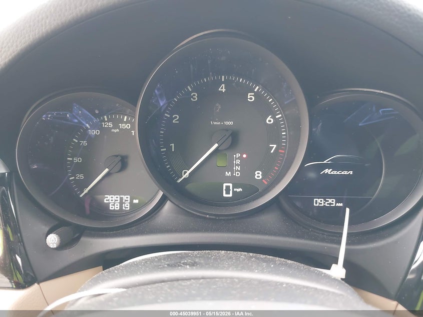 2024 Porsche Macan VIN WP1AA2A50RLB13383 IAAI salvage auction — FRONT END, Salvage Title, sold $19,500 on 2026-08-10 (photo 7)