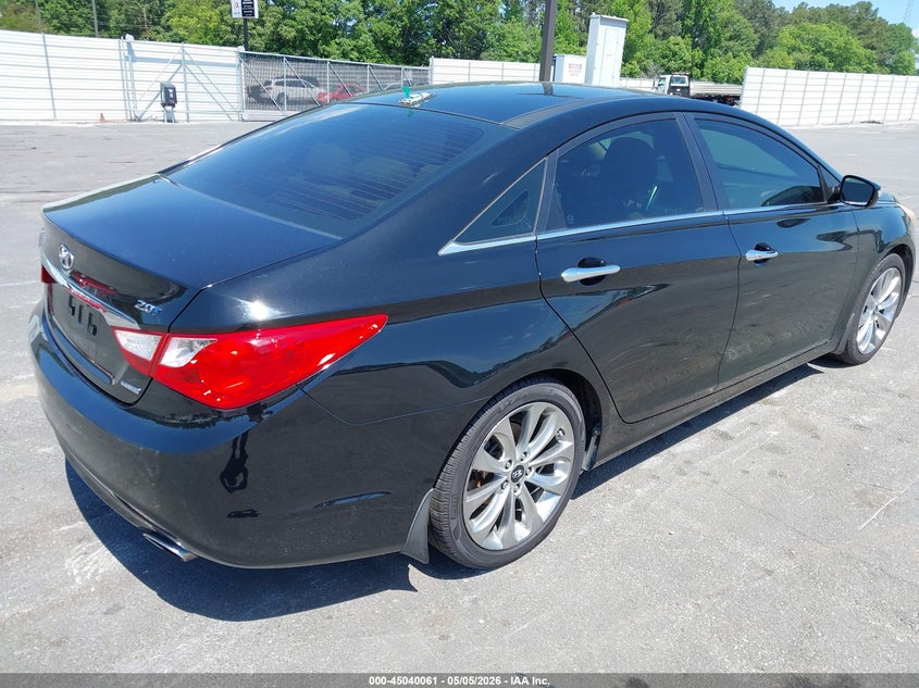 2012 Hyundai Sonata VIN 5NPEC4AB2CH410424 IAAI salvage auction — NORMAL WEAR, Salvage (Texas), sold $325 on 2026-07-29 (photo 4)