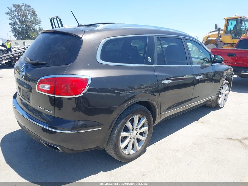2013 Buick Enclave VIN 5GAKRDKD5DJ268694 IAAI salvage auction — RIGHT FRONT, Salvage (California), sold $2,000 on 2026-07-22 (photo 4)