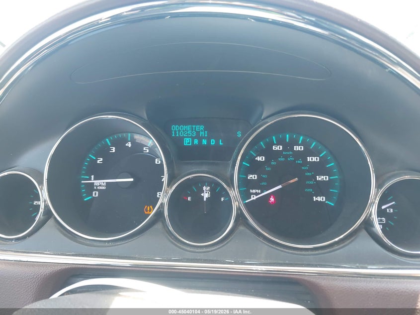2013 Buick Enclave VIN 5GAKRDKD5DJ268694 IAAI salvage auction — RIGHT FRONT, Salvage (California), sold $2,000 on 2026-07-22 (photo 7)