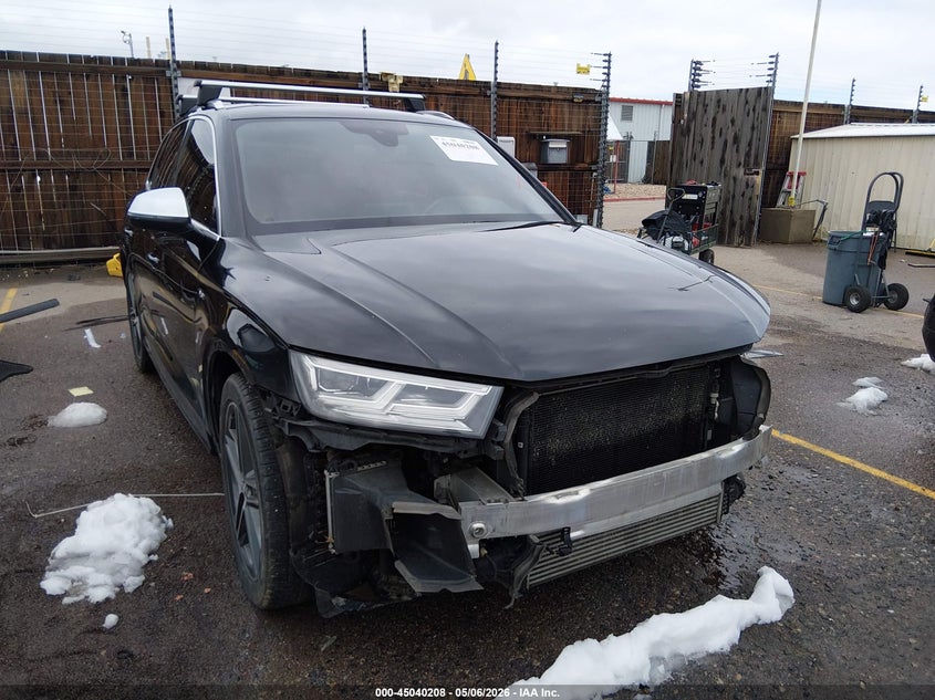 2018 Audi Sq5 VIN WA1A4AFY9J2119175 — IAAI salvage auction photo