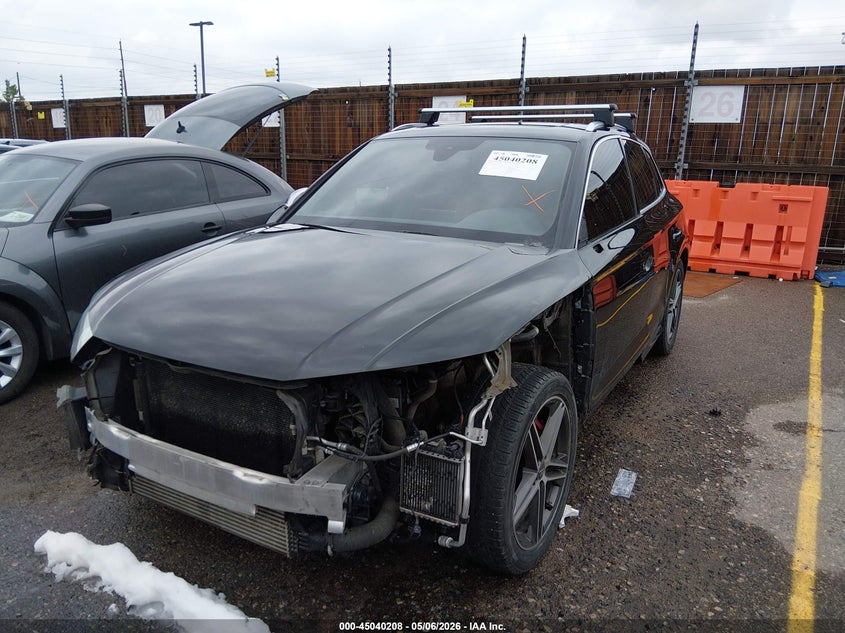 2018 Audi Sq5 VIN WA1A4AFY9J2119175 IAAI salvage auction — FRONT END, Salvage (Colorado), sold $7,900 on 2026-08-18 (photo 2)