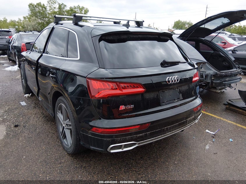 2018 Audi Sq5 VIN WA1A4AFY9J2119175 IAAI salvage auction — FRONT END, Salvage (Colorado), sold $7,900 on 2026-08-18 (photo 3)