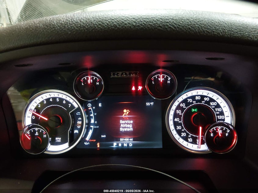 2013 Ram 1500 VIN 1C6RR7GT1DS599661 IAAI salvage auction — FRONT END, Bill Of Sale (Alaska), sold $1,900 on 2026-07-10 (photo 7)