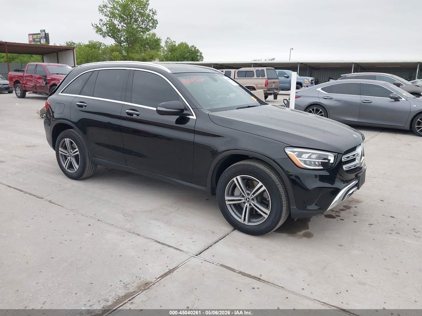 2020 Mercedes-benz Glc VIN W1N0G8DB5LF802950 IAAI salvage auction — REAR END, Original (Texas), sold $8,500 on 2026-07-29 (photo 1)