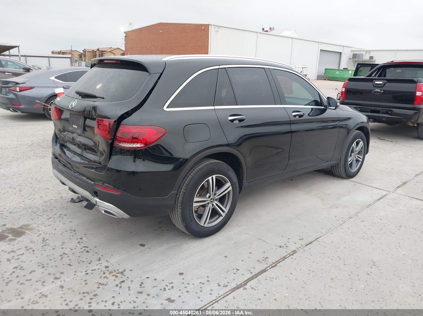 2020 Mercedes-benz Glc VIN W1N0G8DB5LF802950 IAAI salvage auction — REAR END, Original (Texas), sold $8,500 on 2026-07-29 (photo 4)