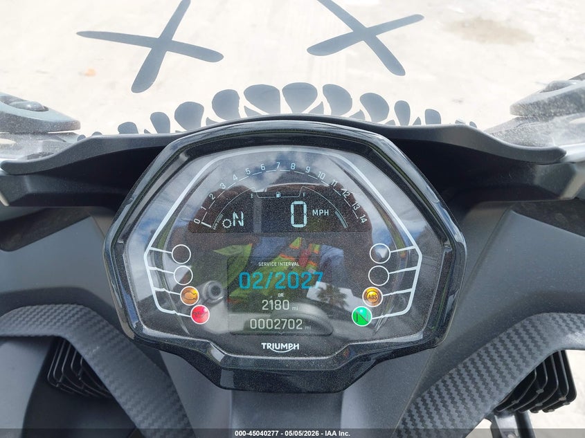 2025 Triumph motorcycle Daytona VIN SMTL23UF4STBV8662 IAAI salvage auction — Unknown, Salvage (California), sold $1,400 on 2026-07-15 (photo 7)