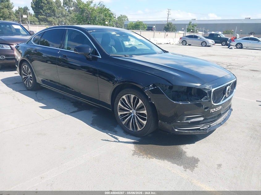 2022 Volvo S90 VIN LVY062MK8NP252351 IAAI salvage auction — RIGHT FRONT, Salvage (California), sold $1,050 on 2026-07-29 (photo 1)