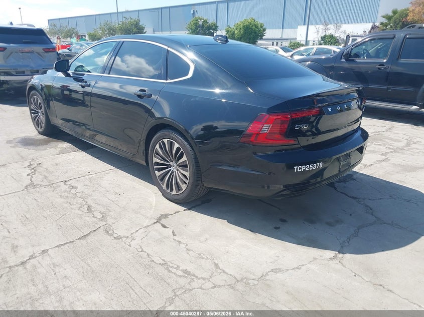 2022 Volvo S90 VIN LVY062MK8NP252351 IAAI salvage auction — RIGHT FRONT, Salvage (California), sold $1,050 on 2026-07-29 (photo 3)